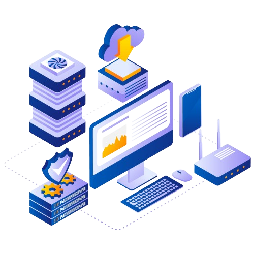 Hosting Illustration